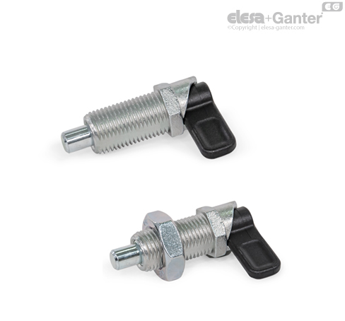 GN 612.8 Kam hareketli indeksleme pistonları | Elesa+Ganter